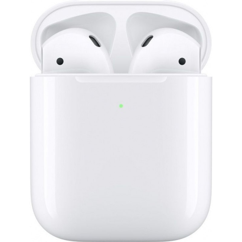 Наушники Apple AirPods в футляре с возможностью беспроводной зарядки