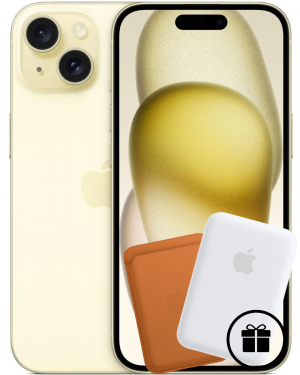 Apple iPhone 15 512GB (eSIM + SIM) - жёлтый