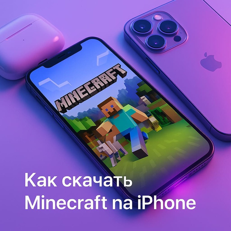 Как скачать Minecraft на iPhone в 2025 году