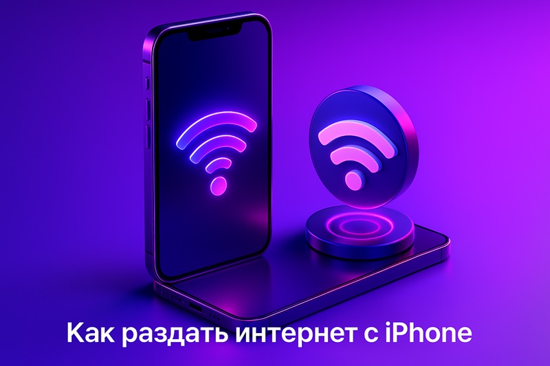 Как раздать интернет с iPhone